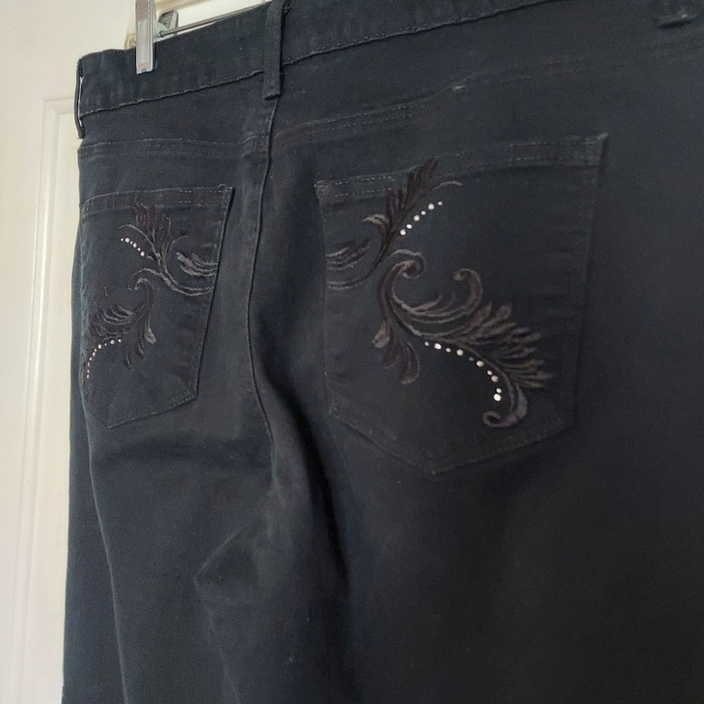 Black denim Lee jeans 16m - Picture 7 of 13